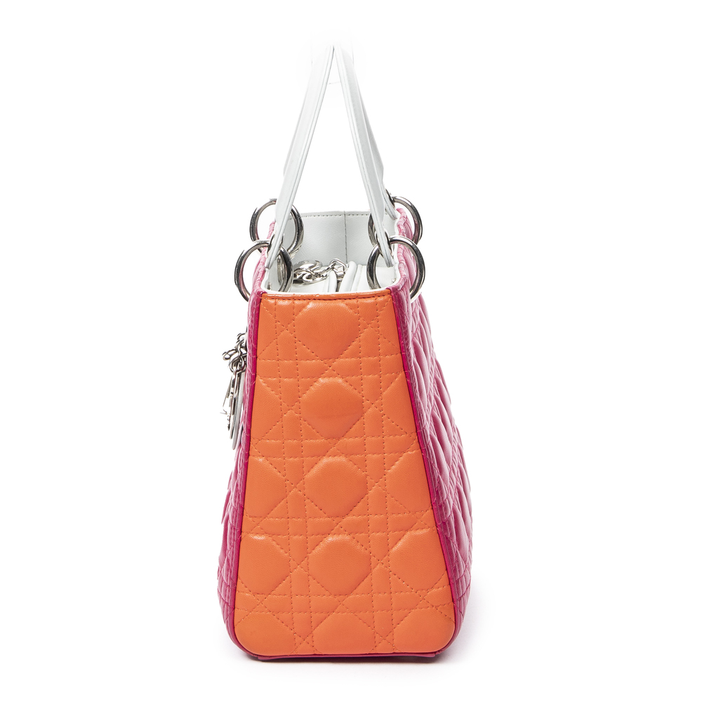Dior Medium Tricolor Lady Dior - Picture 3 of 9